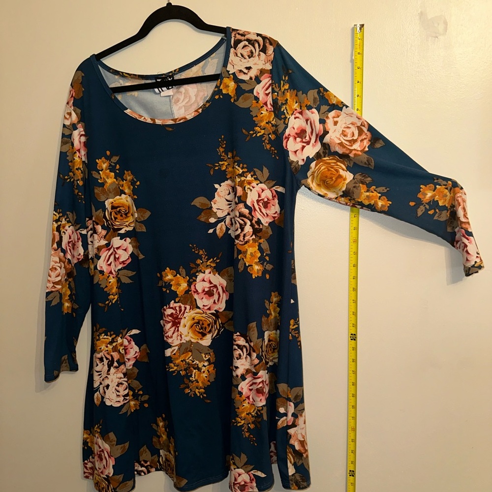 Floral Long Sleeve Dress